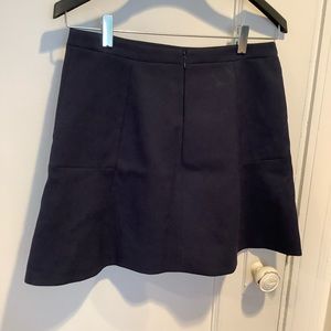 Navy skirt